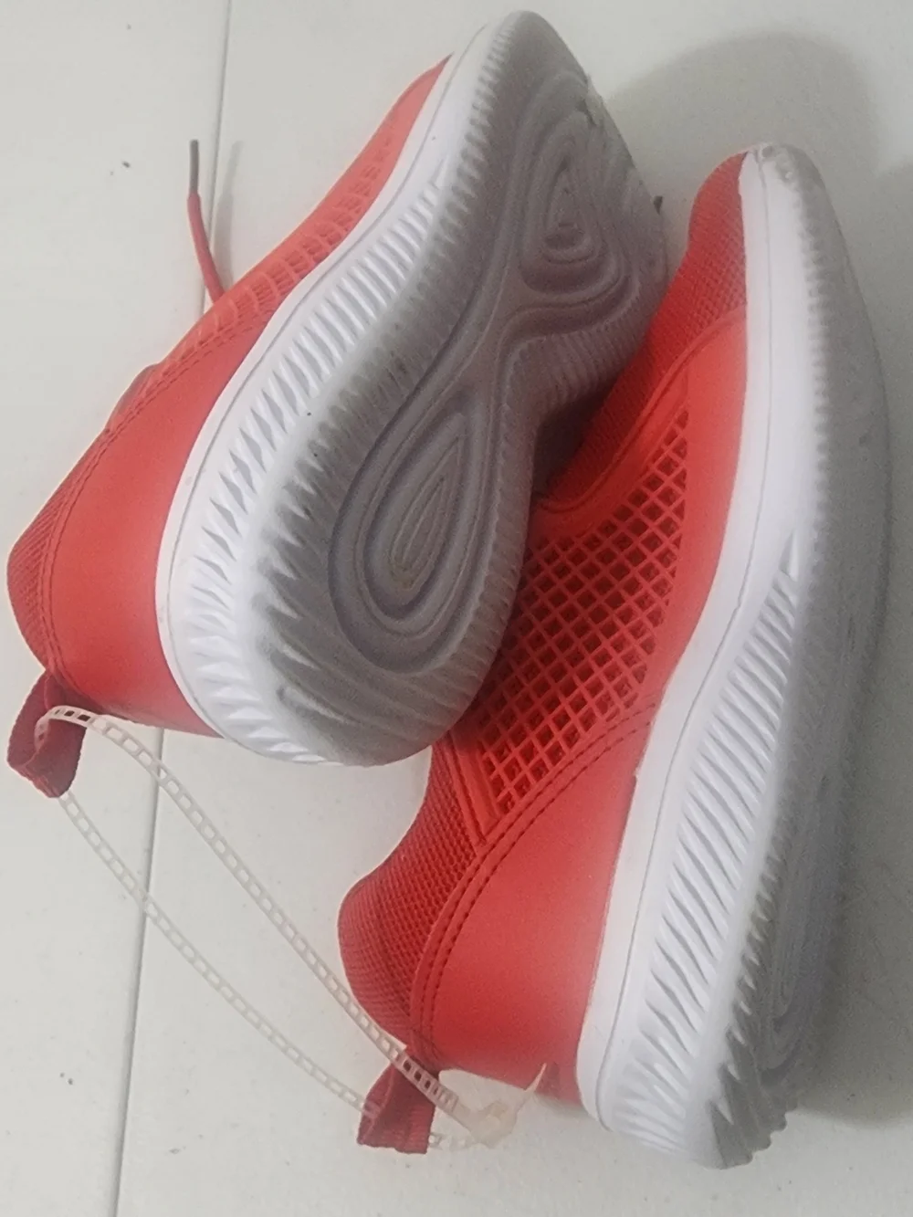 Red Kids' Lightweight Athletic Sneakers
